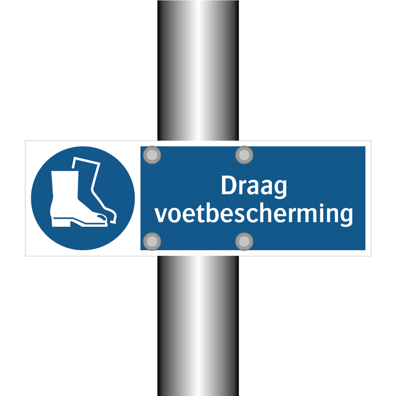 Draag voetbescherming & Draag voetbescherming & Draag voetbescherming