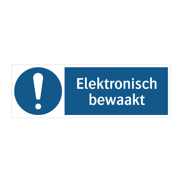 Elektronisch bewaakt & Elektronisch bewaakt & Elektronisch bewaakt & Elektronisch bewaakt