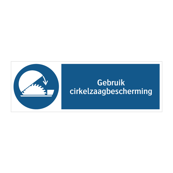 Gebruik cirkelzaagbescherming & Gebruik cirkelzaagbescherming & Gebruik cirkelzaagbescherming