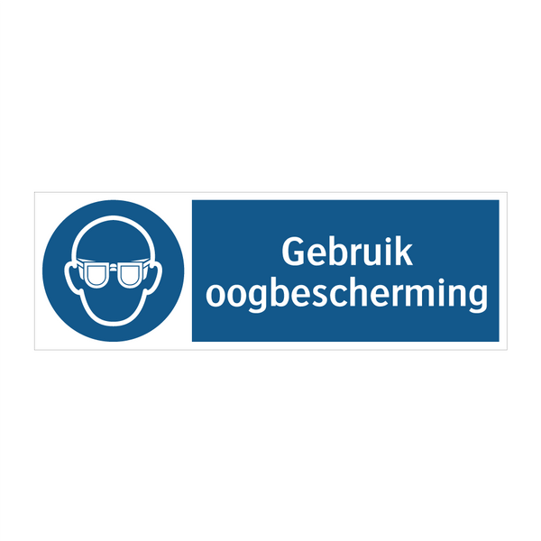 Gebruik oogbescherming & Gebruik oogbescherming & Gebruik oogbescherming & Gebruik oogbescherming