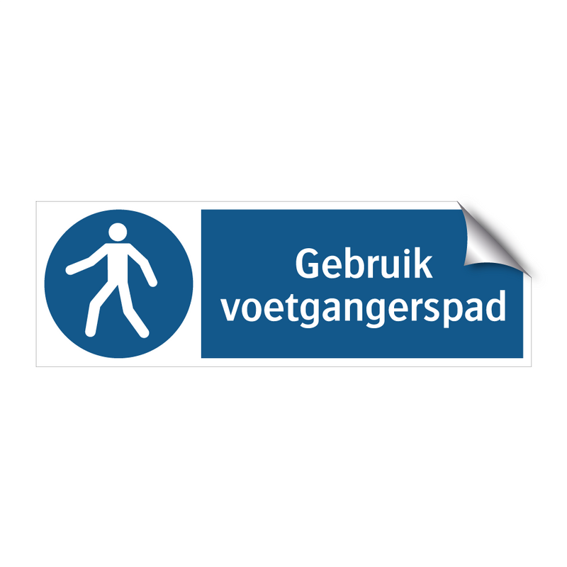 Gebruik voetgangerspad & Gebruik voetgangerspad & Gebruik voetgangerspad & Gebruik voetgangerspad