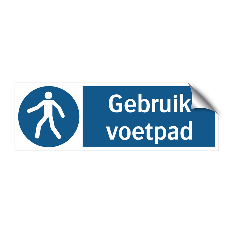 Gebruik voetpad & Gebruik voetpad & Gebruik voetpad & Gebruik voetpad