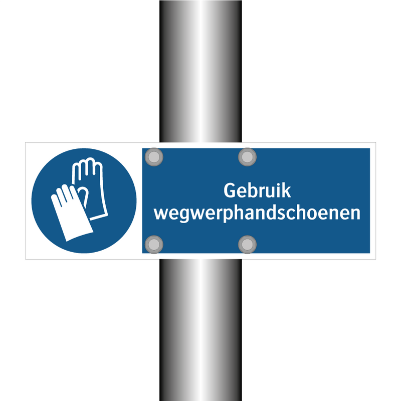 Gebruik wegwerphandschoenen & Gebruik wegwerphandschoenen & Gebruik wegwerphandschoenen