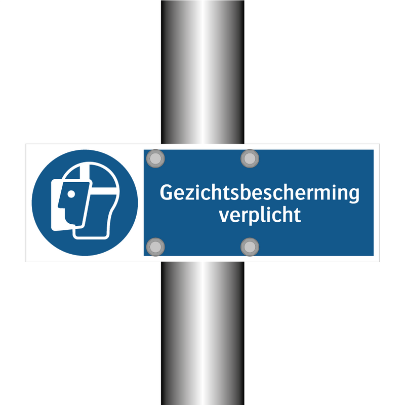 Gezichtsbescherming verplicht & Gezichtsbescherming verplicht & Gezichtsbescherming verplicht