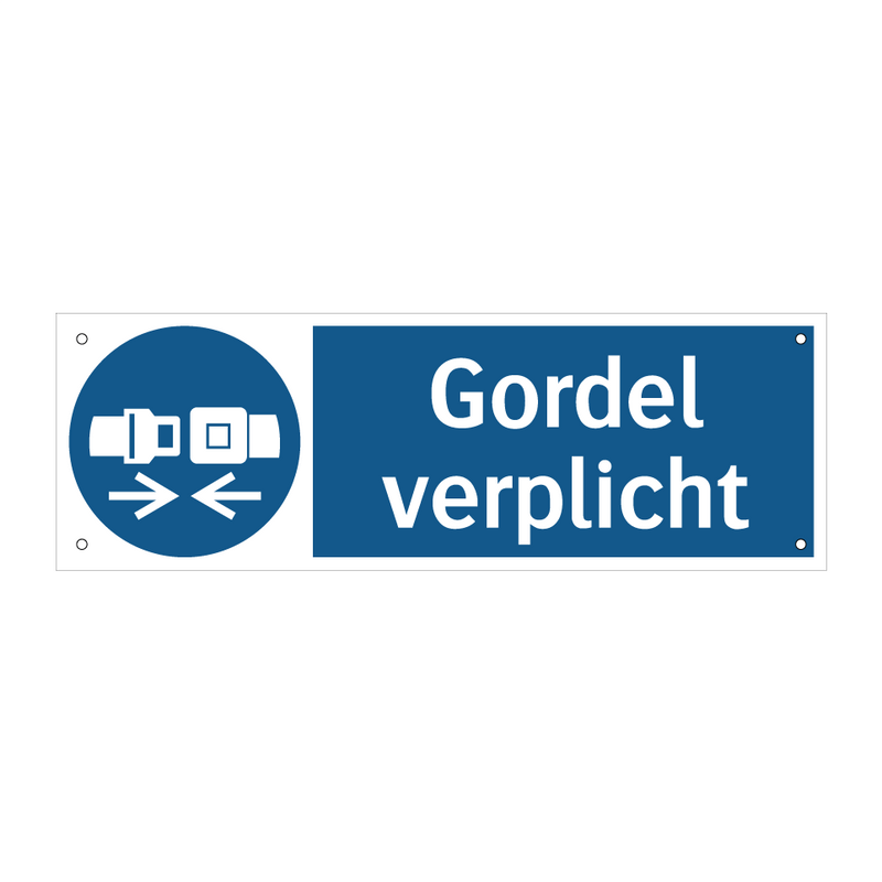 Gordel verplicht & Gordel verplicht & Gordel verplicht & Gordel verplicht & Gordel verplicht