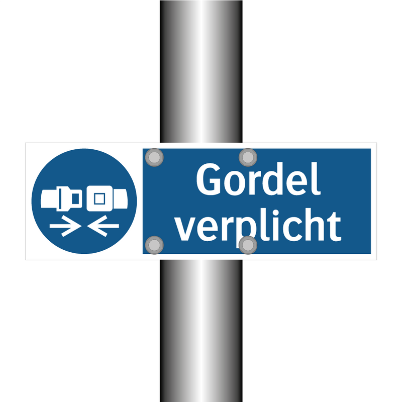 Gordel verplicht & Gordel verplicht & Gordel verplicht