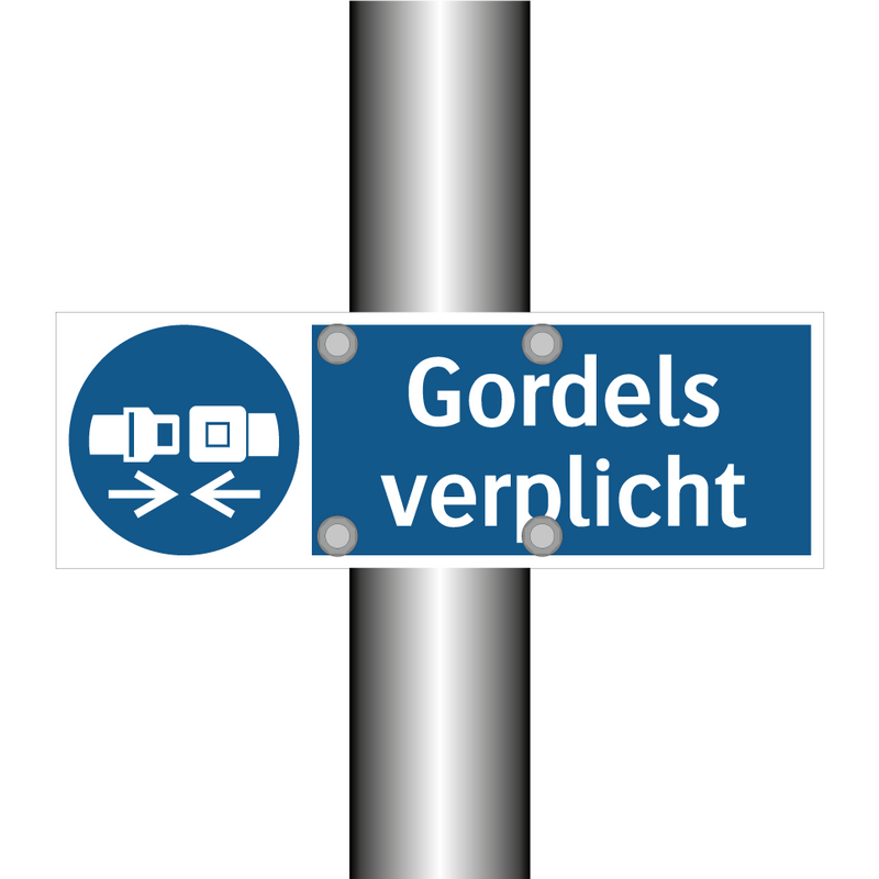 Gordels verplicht & Gordels verplicht & Gordels verplicht