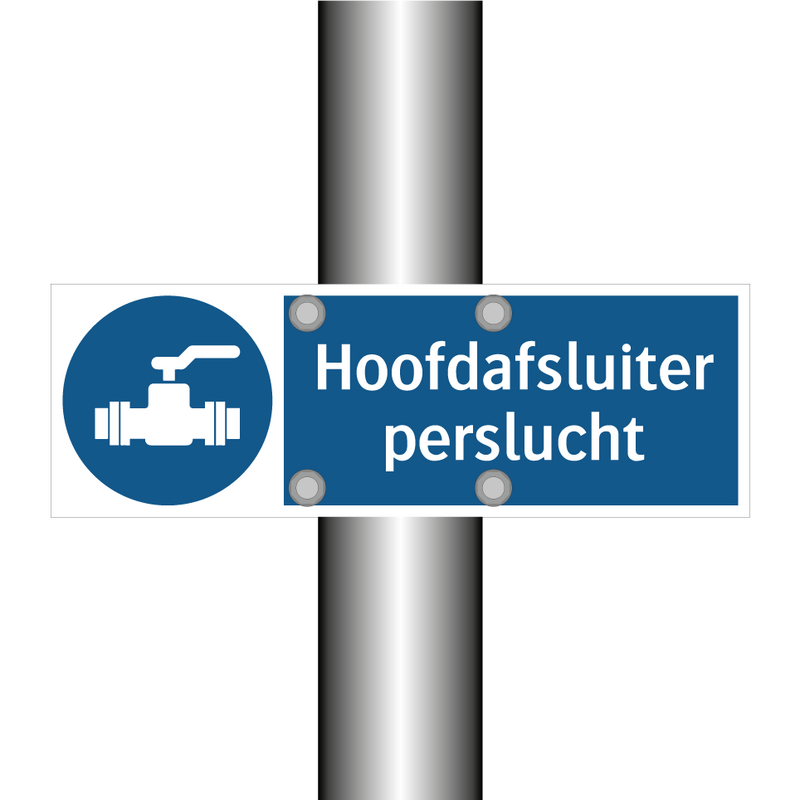 Hoofdafsluiter perslucht & Hoofdafsluiter perslucht & Hoofdafsluiter perslucht