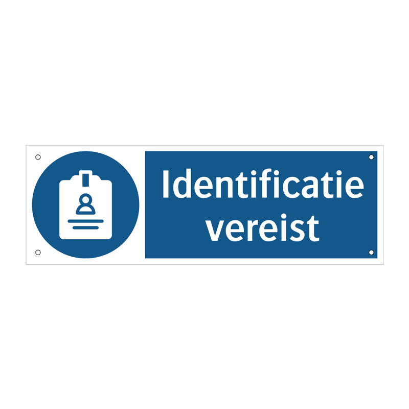 Identificatie vereist & Identificatie vereist & Identificatie vereist & Identificatie vereist