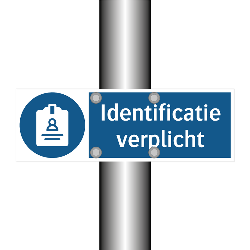 Identificatie verplicht & Identificatie verplicht & Identificatie verplicht