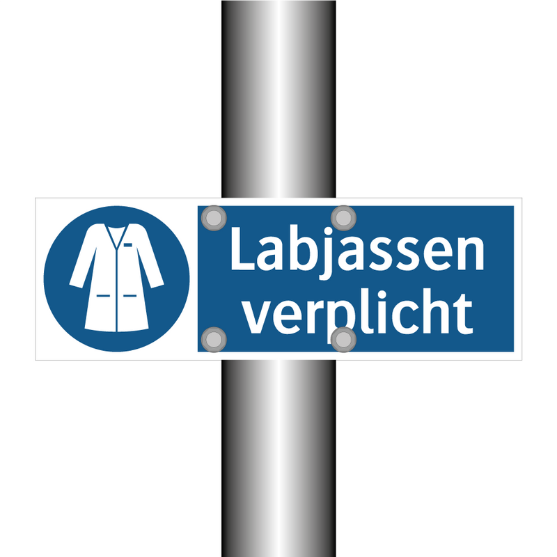 Labjassen verplicht & Labjassen verplicht & Labjassen verplicht