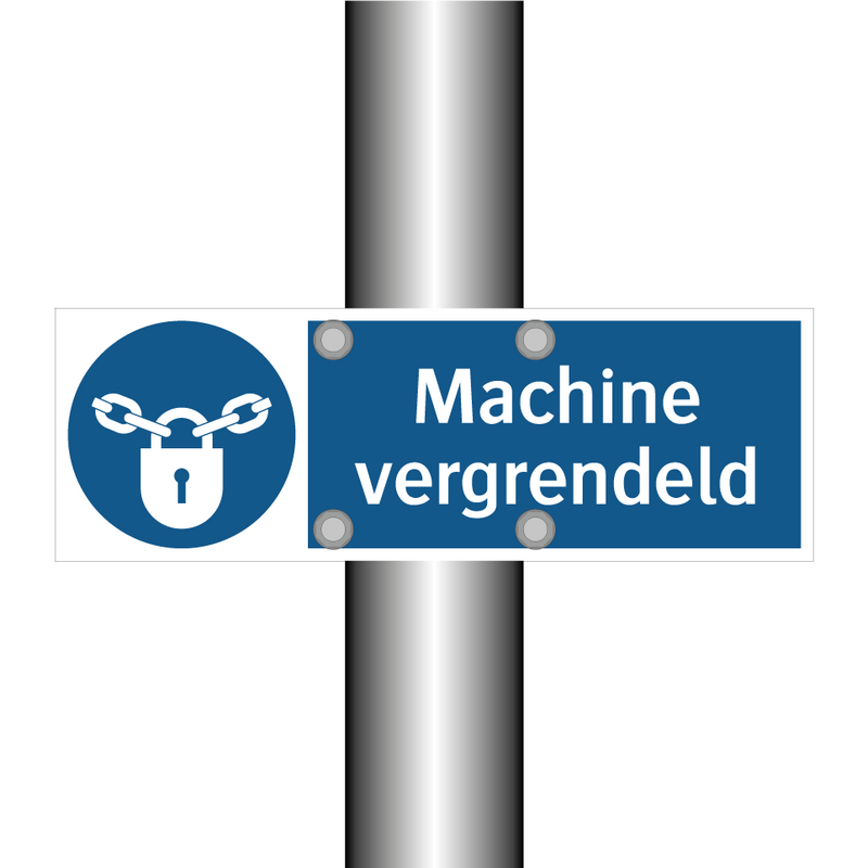 Machine vergrendeld & Machine vergrendeld & Machine vergrendeld