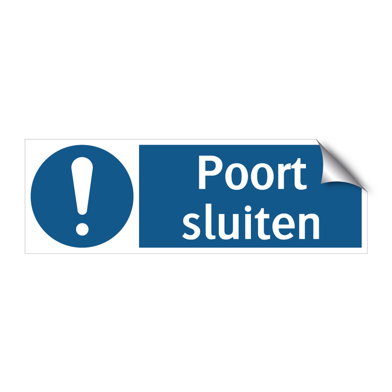 Poort sluiten & Poort sluiten & Poort sluiten & Poort sluiten