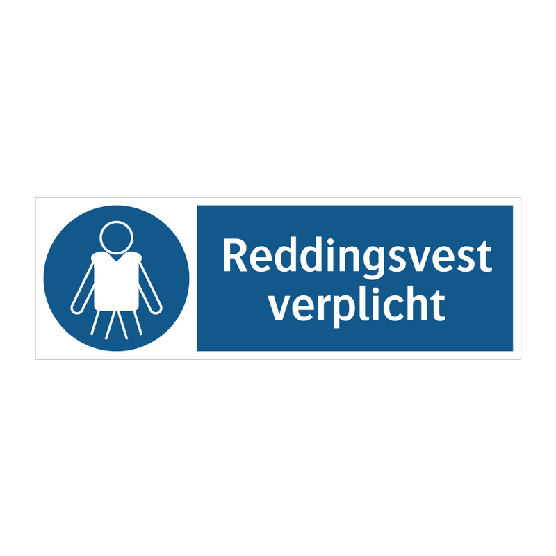 Reddingsvest verplicht & Reddingsvest verplicht & Reddingsvest verplicht & Reddingsvest verplicht