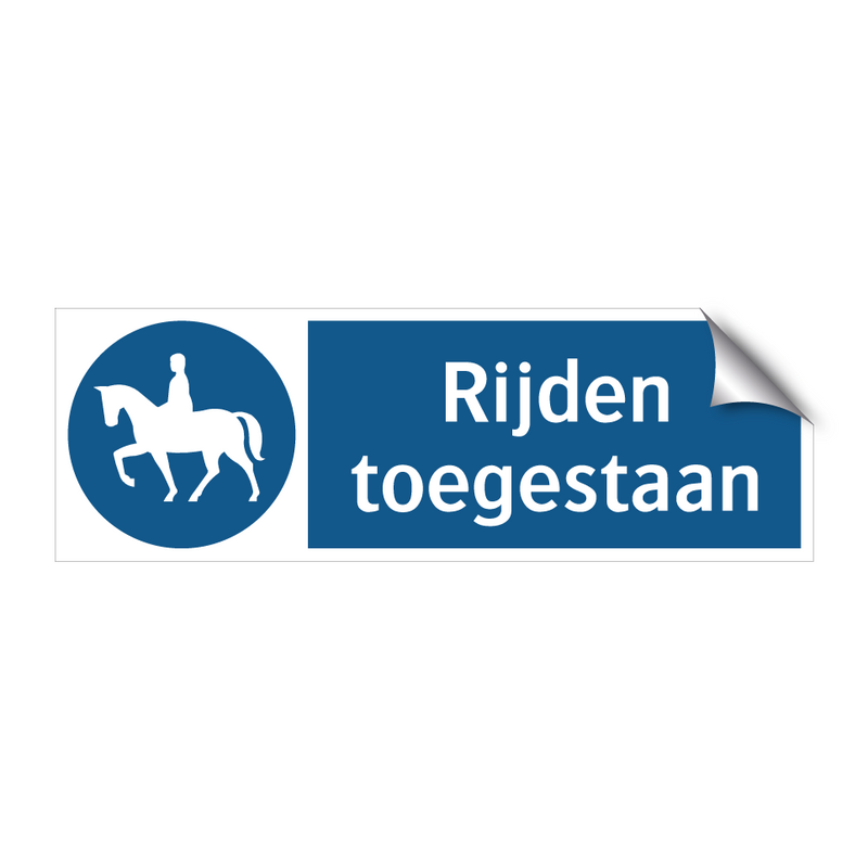 Rijden toegestaan & Rijden toegestaan & Rijden toegestaan & Rijden toegestaan