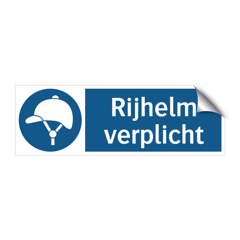 Rijhelm verplicht & Rijhelm verplicht & Rijhelm verplicht & Rijhelm verplicht