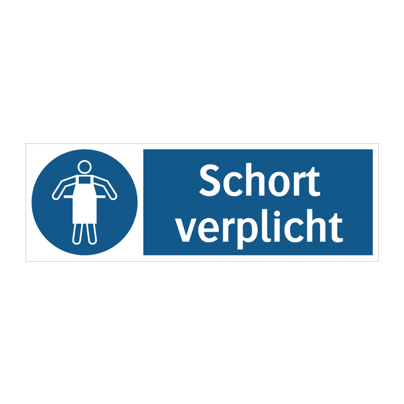 Schort verplicht & Schort verplicht & Schort verplicht & Schort verplicht & Schort verplicht