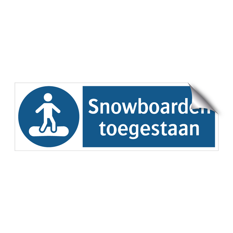 Snowboarden toegestaan & Snowboarden toegestaan & Snowboarden toegestaan & Snowboarden toegestaan