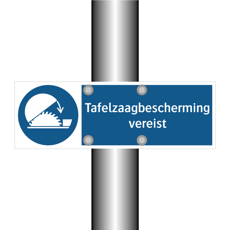 Tafelzaagbescherming vereist & Tafelzaagbescherming vereist & Tafelzaagbescherming vereist