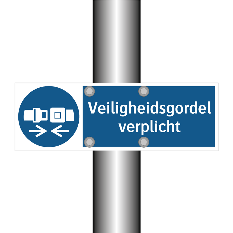 Veiligheidsgordel verplicht & Veiligheidsgordel verplicht & Veiligheidsgordel verplicht