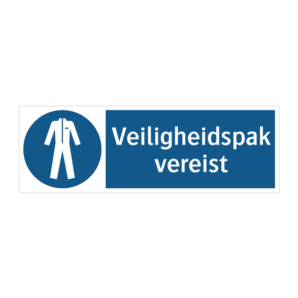 Veiligheidspak vereist & Veiligheidspak vereist & Veiligheidspak vereist & Veiligheidspak vereist