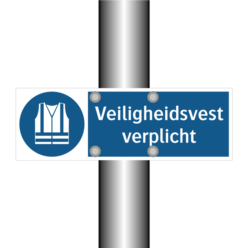 Veiligheidsvest verplicht & Veiligheidsvest verplicht & Veiligheidsvest verplicht