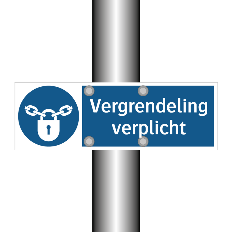 Vergrendeling verplicht & Vergrendeling verplicht & Vergrendeling verplicht