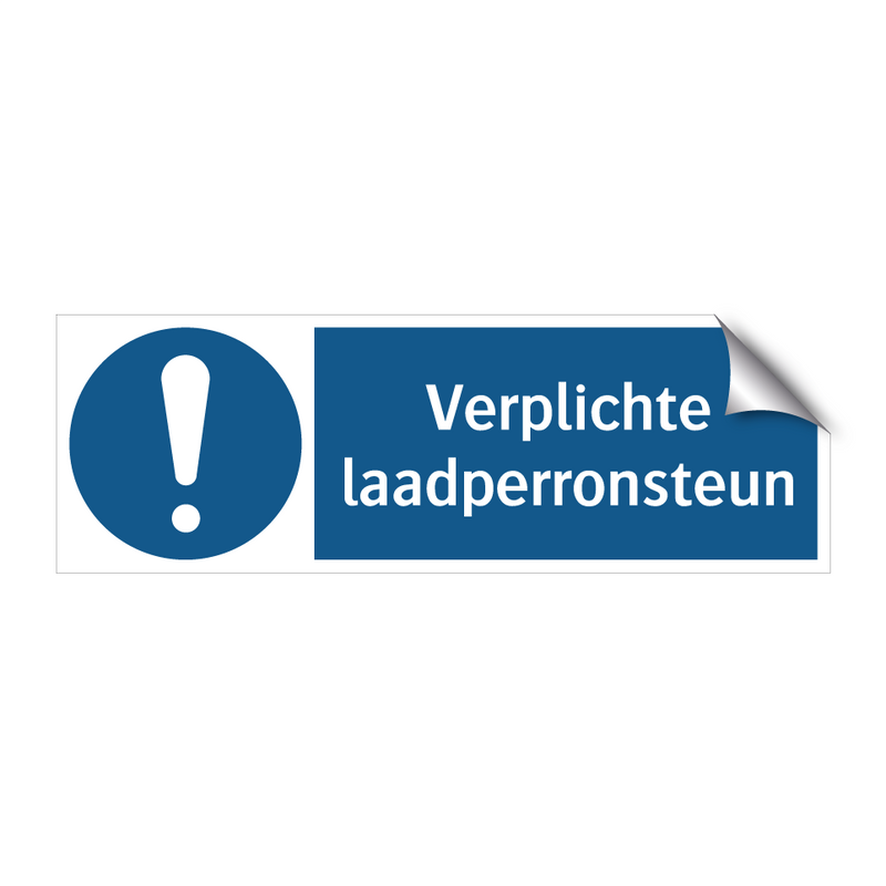 Verplichte laadperronsteun & Verplichte laadperronsteun & Verplichte laadperronsteun