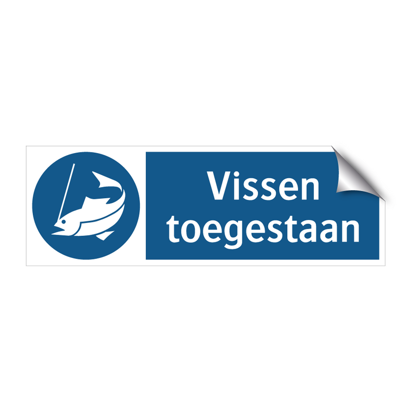 Vissen toegestaan & Vissen toegestaan & Vissen toegestaan & Vissen toegestaan