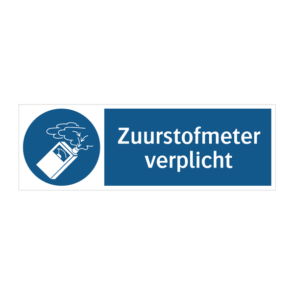 Zuurstofmeter verplicht & Zuurstofmeter verplicht & Zuurstofmeter verplicht