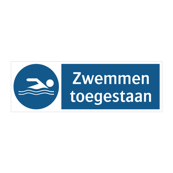 Zwemmen toegestaan & Zwemmen toegestaan & Zwemmen toegestaan & Zwemmen toegestaan