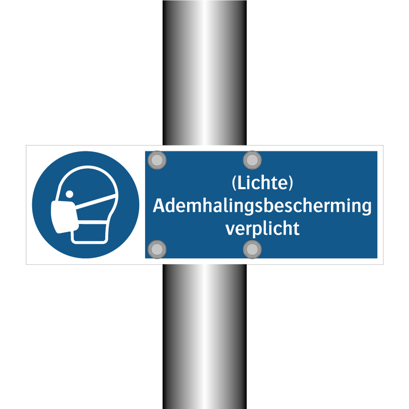 (Lichte) Ademhalingsbescherming verplicht & (Lichte) Ademhalingsbescherming verplicht