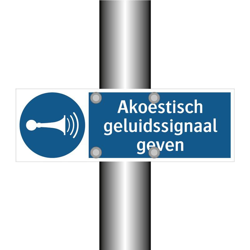 Akoestisch geluidssignaal geven & Akoestisch geluidssignaal geven & Akoestisch geluidssignaal geven