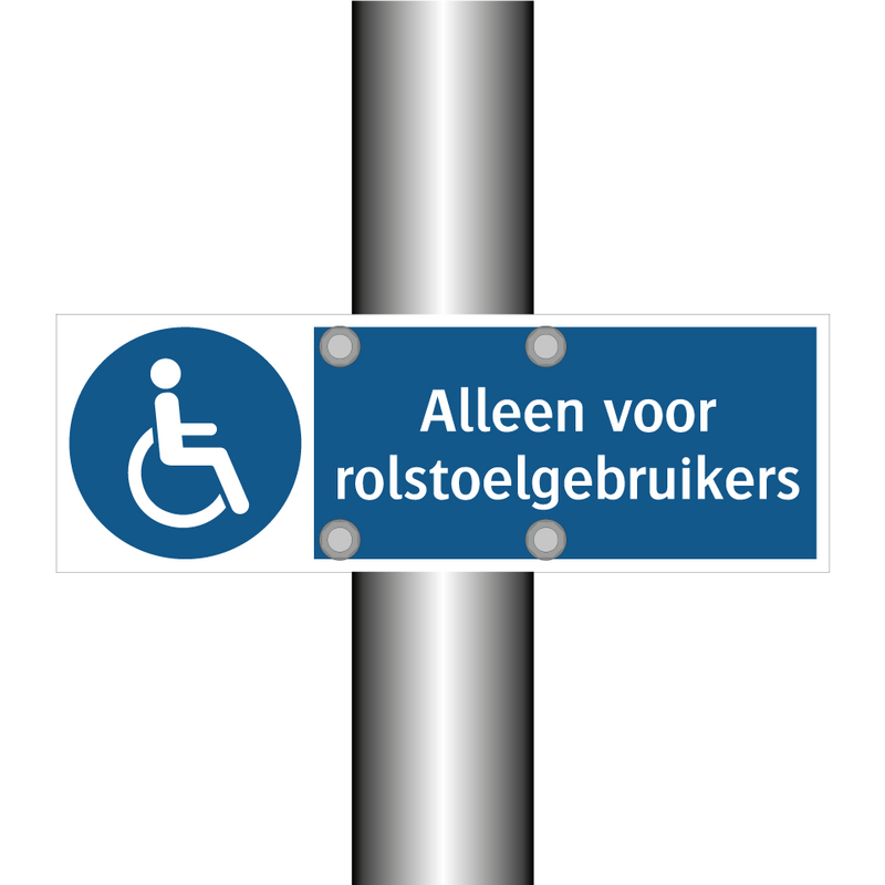 Alleen voor rolstoelgebruikers & Alleen voor rolstoelgebruikers & Alleen voor rolstoelgebruikers