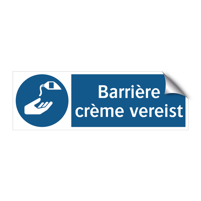 Barrière crème vereist & Barrière crème vereist & Barrière crème vereist