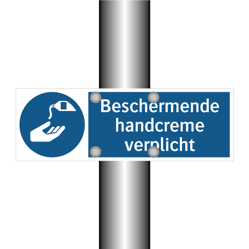 Beschermende handcreme verplicht & Beschermende handcreme verplicht