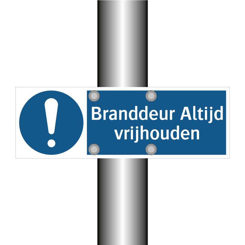 Branddeur Altijd vrijhouden & Branddeur Altijd vrijhouden & Branddeur Altijd vrijhouden