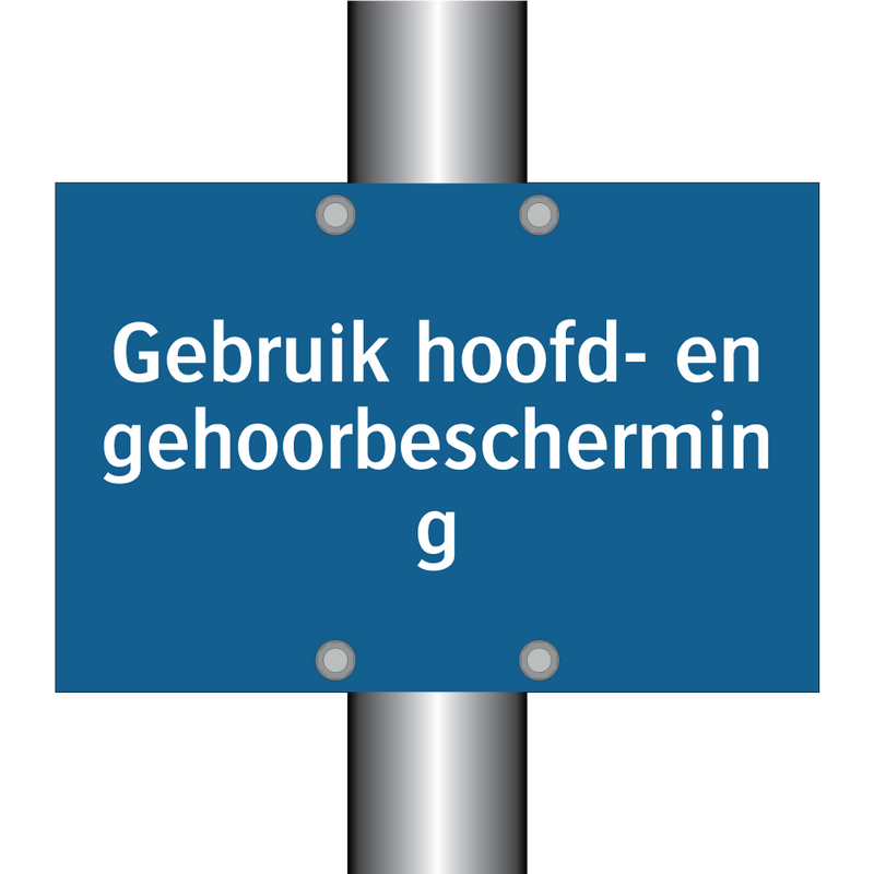 Gebruik hoofd- en gehoorbescherming & Gebruik hoofd- en gehoorbescherming