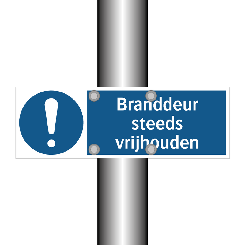 Branddeur steeds vrijhouden & Branddeur steeds vrijhouden & Branddeur steeds vrijhouden