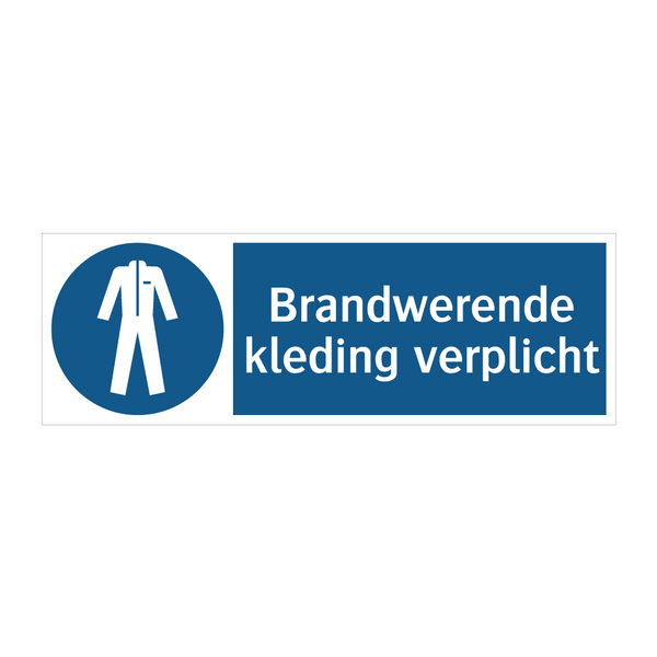 Brandwerende kleding verplicht & Brandwerende kleding verplicht & Brandwerende kleding verplicht