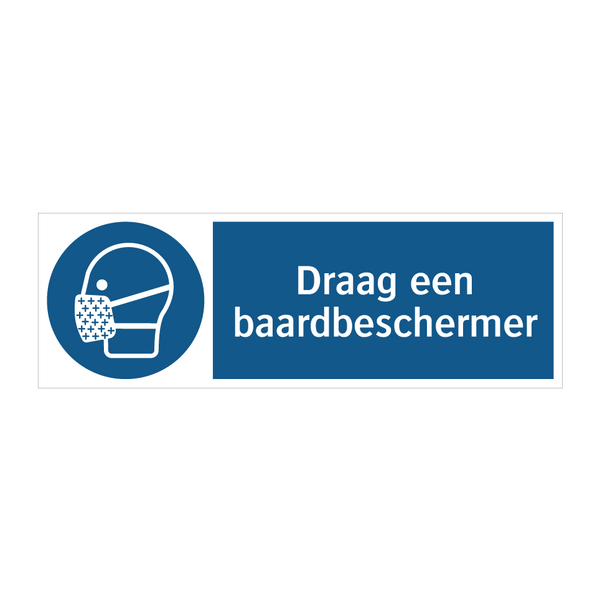 Draag een baardbeschermer & Draag een baardbeschermer & Draag een baardbeschermer