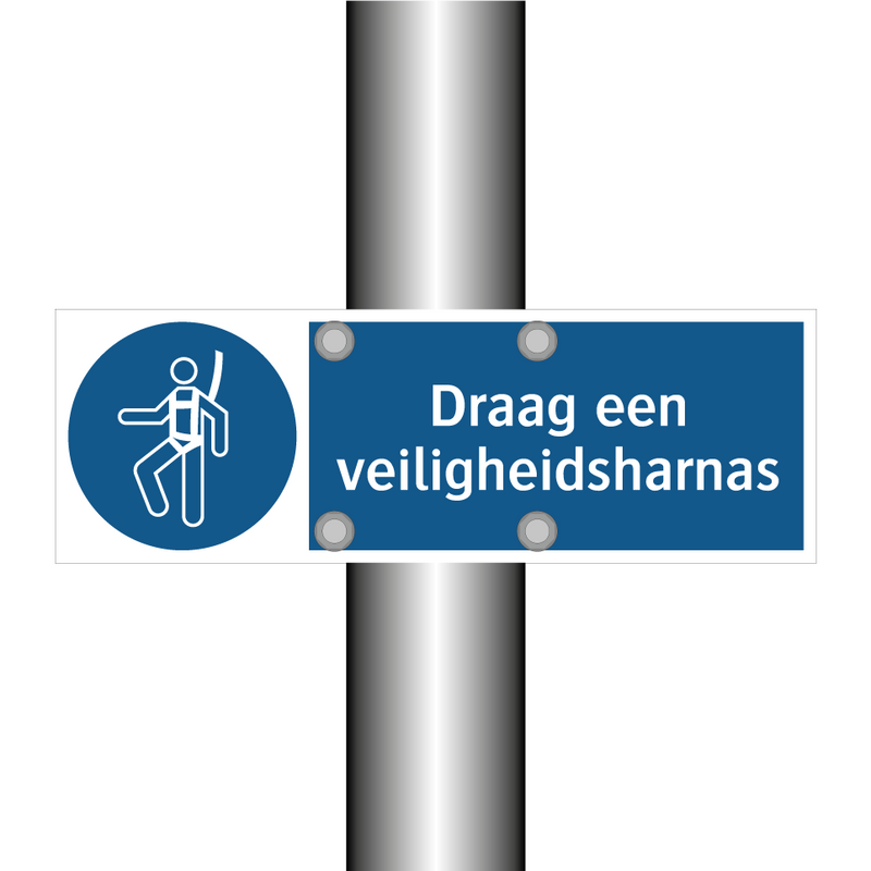 Draag een veiligheidsharnas & Draag een veiligheidsharnas & Draag een veiligheidsharnas