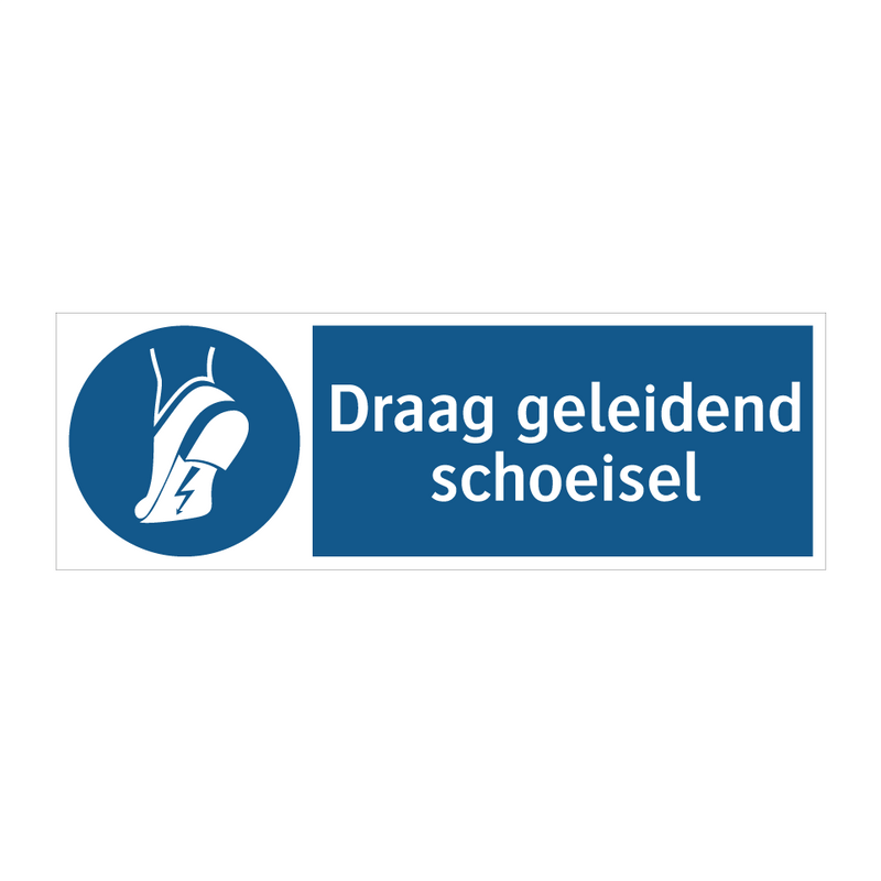 Draag geleidend schoeisel & Draag geleidend schoeisel & Draag geleidend schoeisel