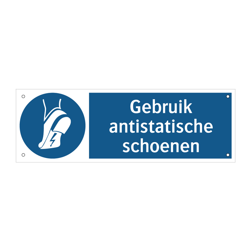 Gebruik antistatische schoenen & Gebruik antistatische schoenen & Gebruik antistatische schoenen