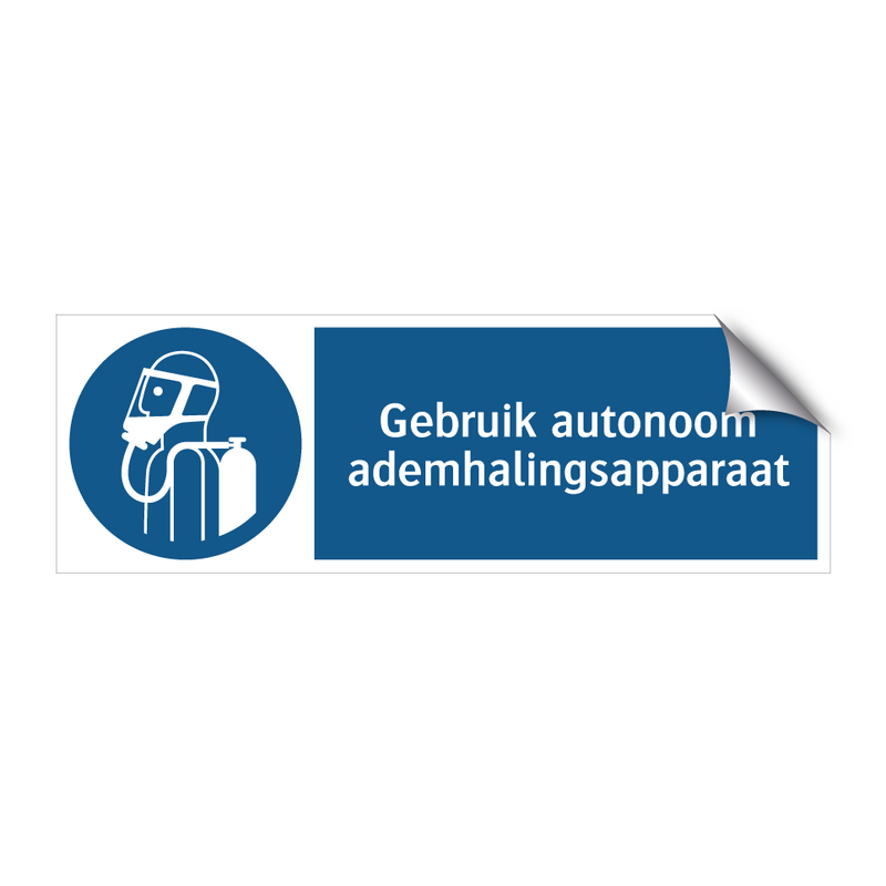 Gebruik autonoom ademhalingsapparaat & Gebruik autonoom ademhalingsapparaat