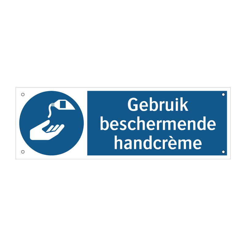 Gebruik beschermende handcrème & Gebruik beschermende handcrème & Gebruik beschermende handcrème