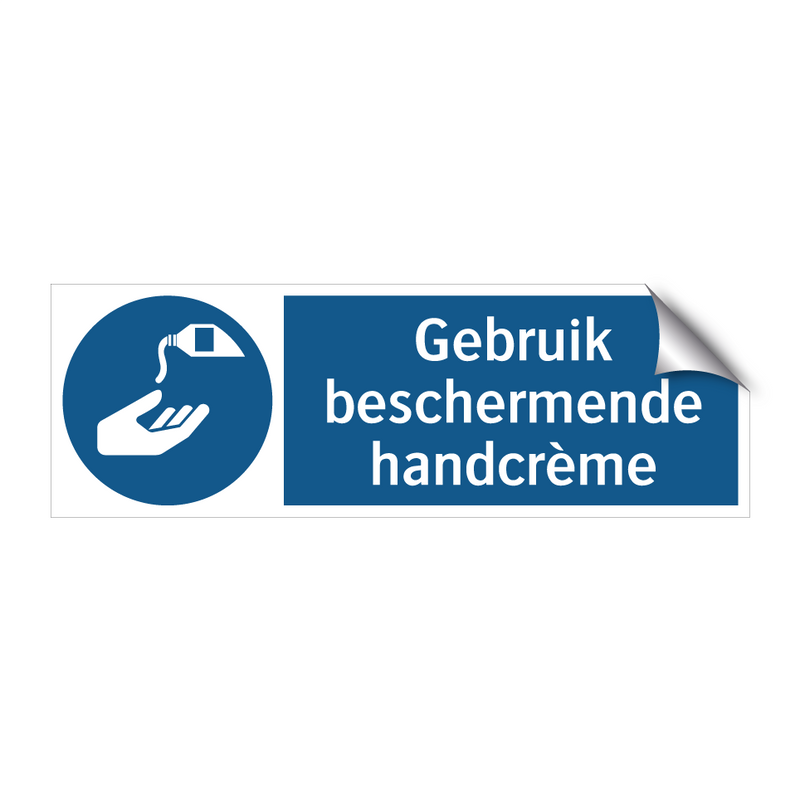 Gebruik beschermende handcrème & Gebruik beschermende handcrème & Gebruik beschermende handcrème