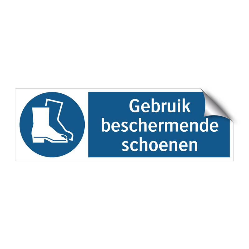 Gebruik beschermende schoenen & Gebruik beschermende schoenen & Gebruik beschermende schoenen