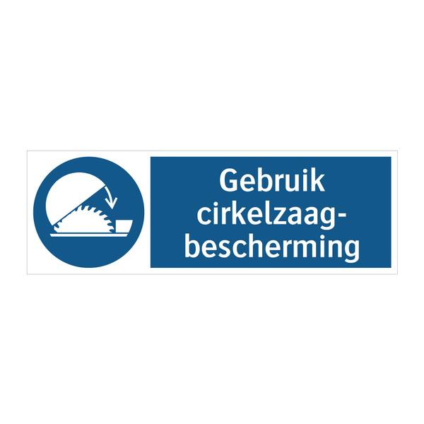 Gebruik cirkelzaag- bescherming & Gebruik cirkelzaag- bescherming & Gebruik cirkelzaag- bescherming