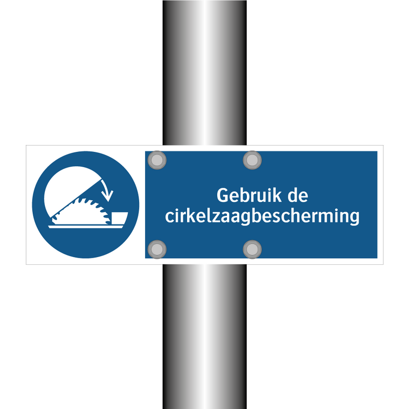 Gebruik de cirkelzaagbescherming & Gebruik de cirkelzaagbescherming